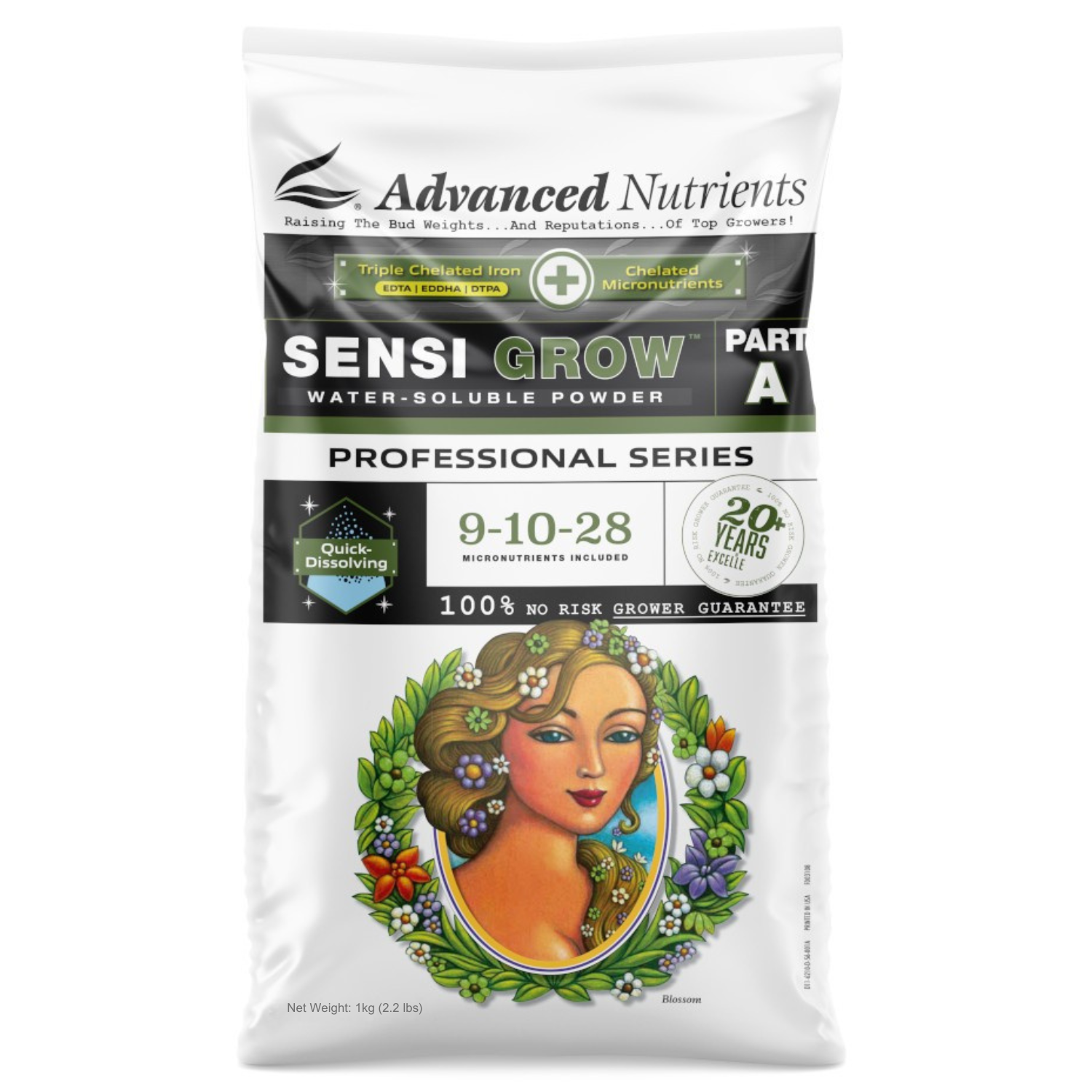 Advanced Nutrients Sensi Grow Pro Series WSP Part A 1
