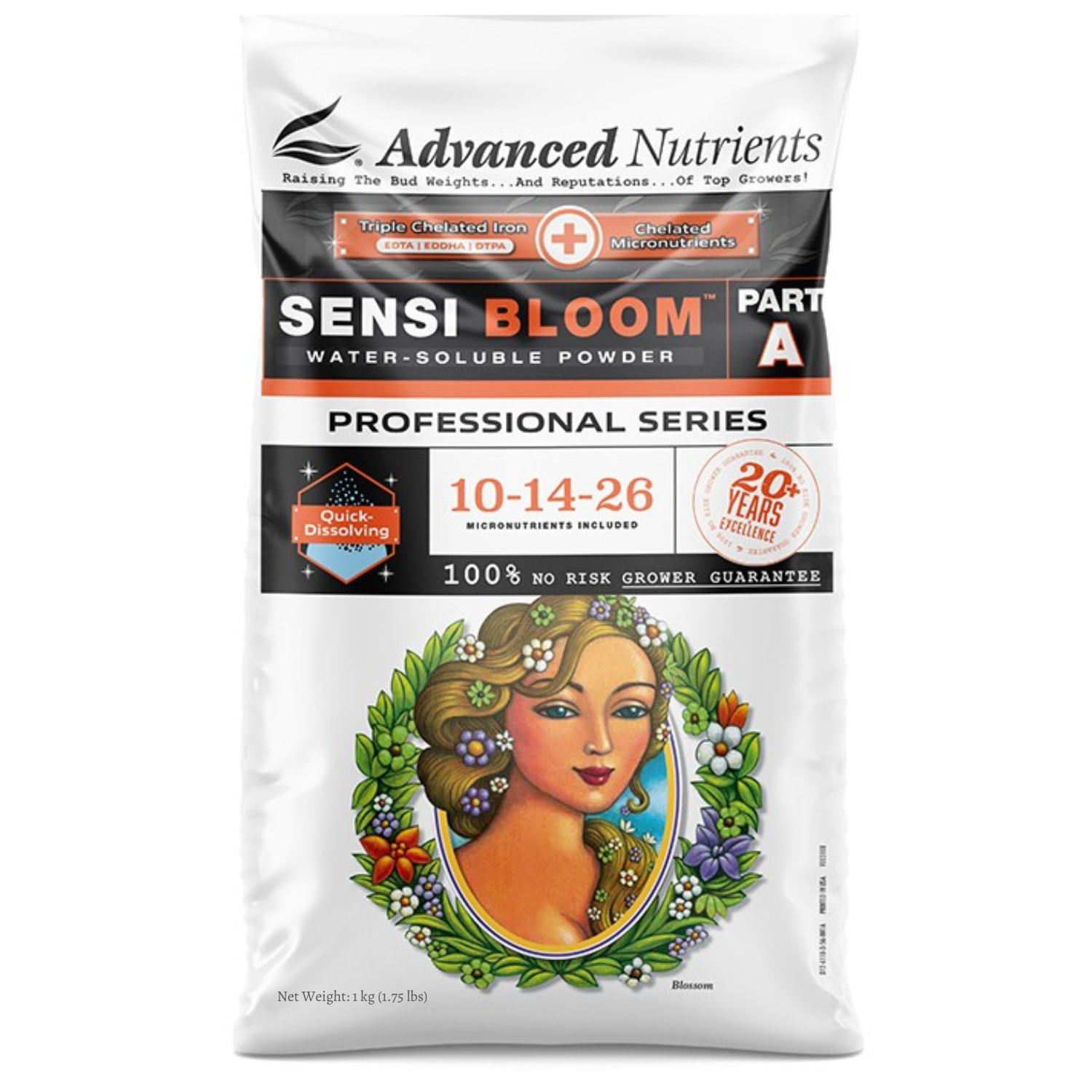 Advanced Nutrients Sensi Bloom Pro Series WSP Part A 1