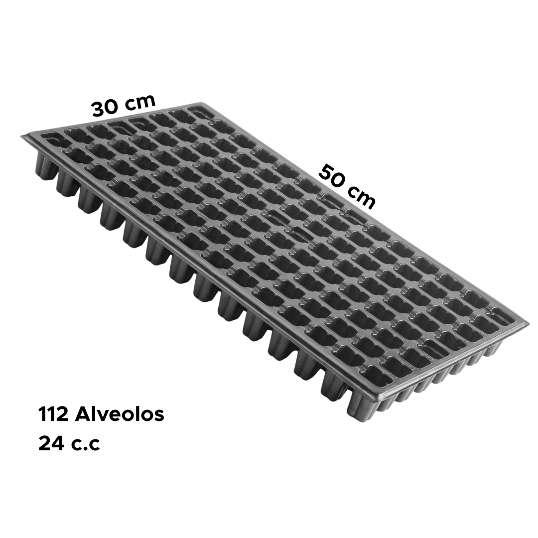 Bandeja Semillero 112 Alveolos (Alveolo 24cc)