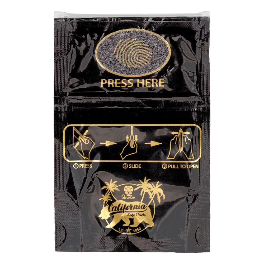 Bolsa Press to Open Qnubu California 13x8,5cm (Pack 50Und)