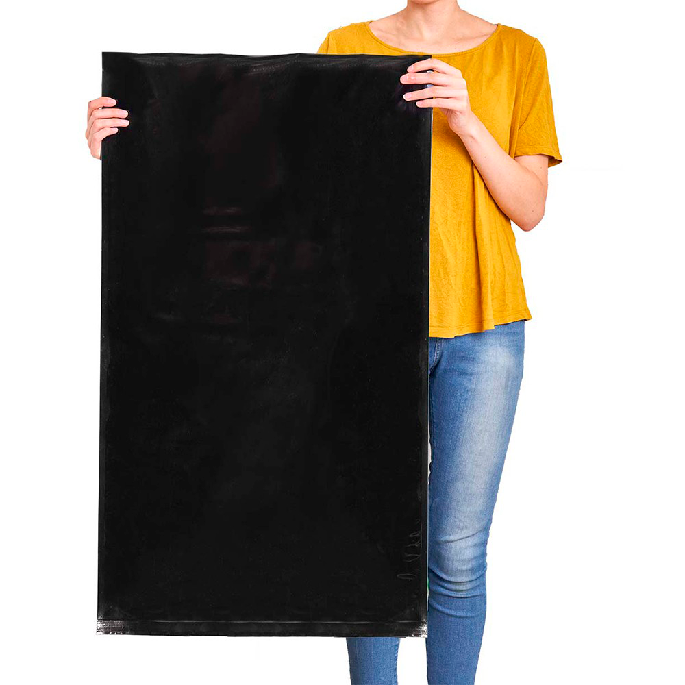 Bolsa de Aluminio Negra Sellable Qnubu (Pack 50Und) - Qnubu