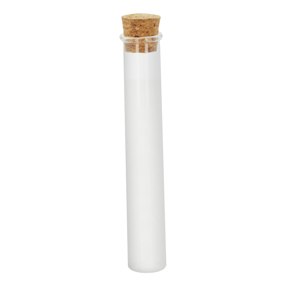Cono de Cristal 120mm Tapa de Corcho (Pack 5Und)