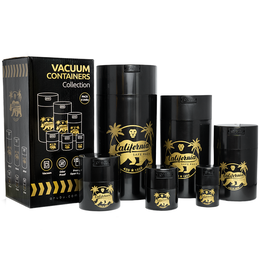 Bote de Vacío Qnubu California (Colección 6Und)
