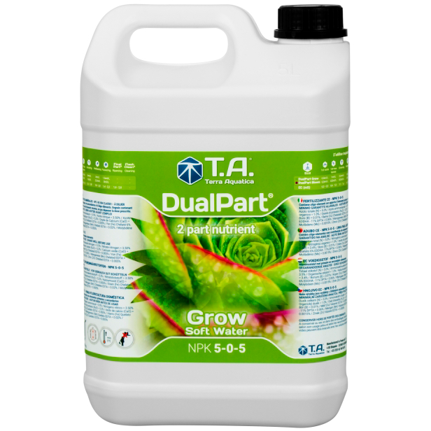 Terra Aquatica DualPart Grow Agua Blanda - Terra Aquatica