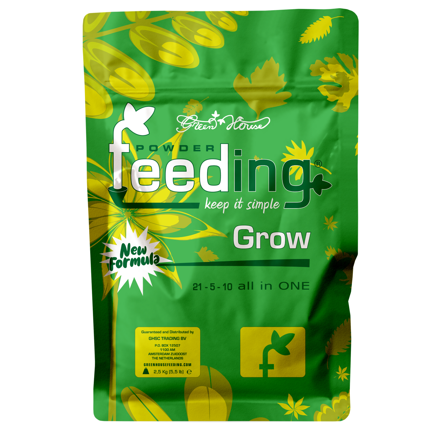 Green House Feeding Grow 2.5Kg - Green House Feeding