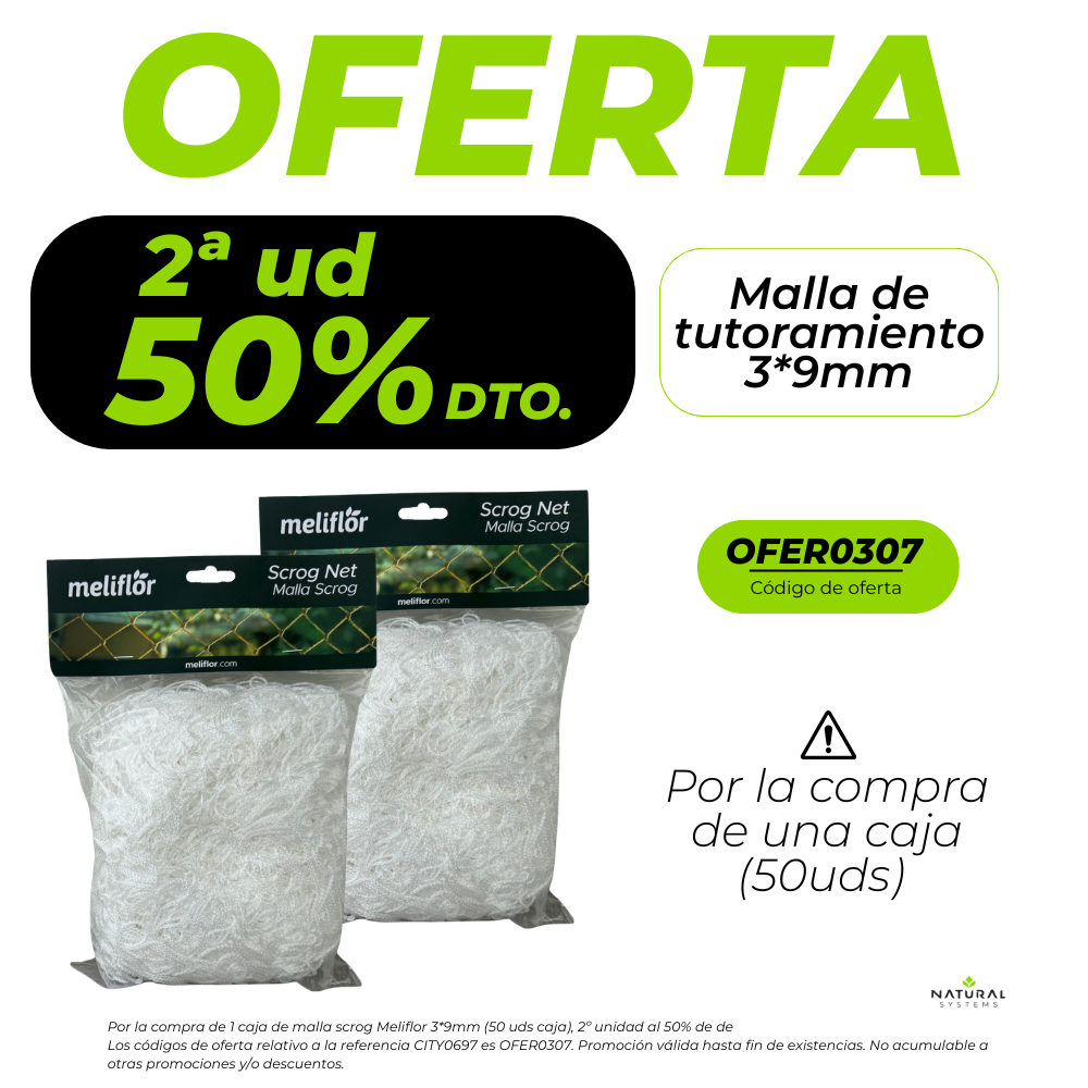 OFERTA - MALLAS SCROG