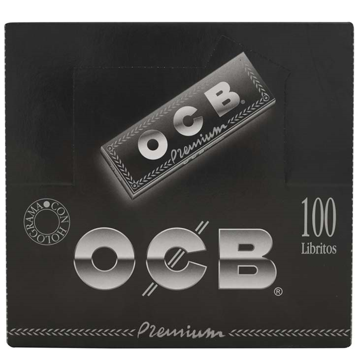 Papel de Fumar Ocb Premium 1 1/4 100Und