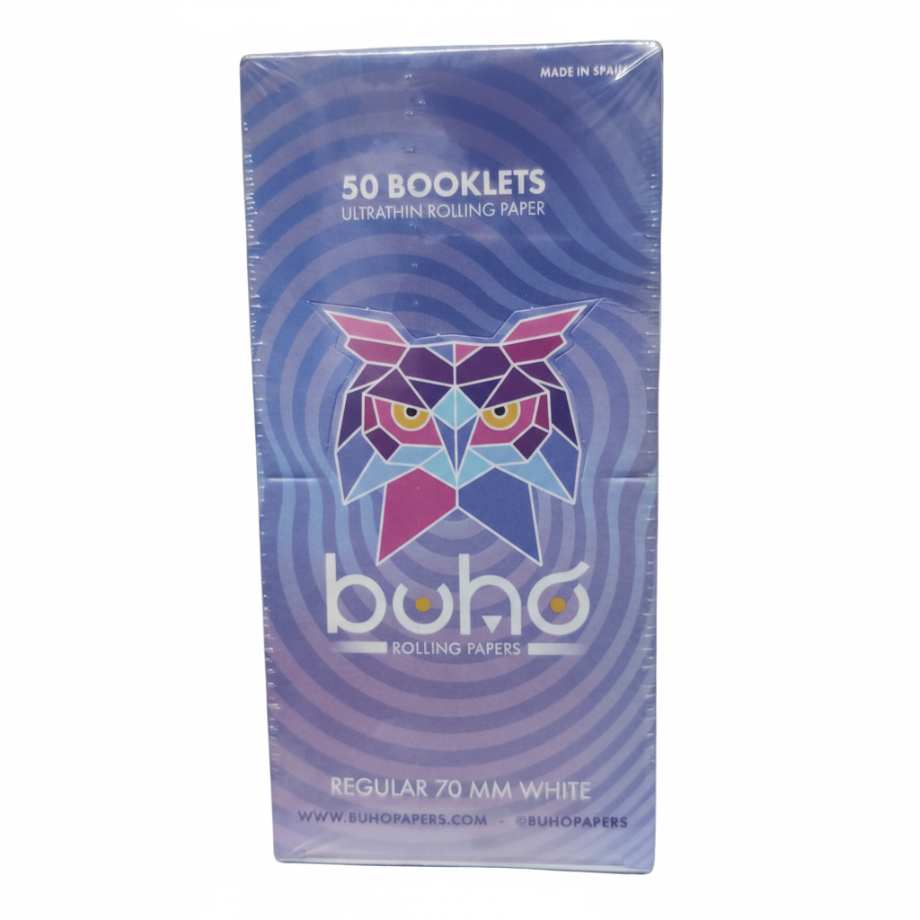 Papel de fumar Buho Classic Regular 70mm (50und)