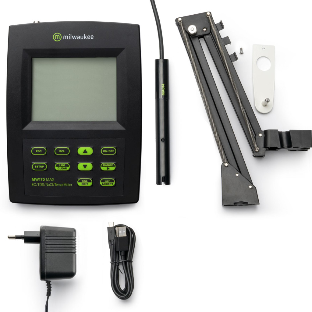 Milwaukee Medidor de mesa (MW170) EC/TDS/Nacl/Temperatura - Milwaukee