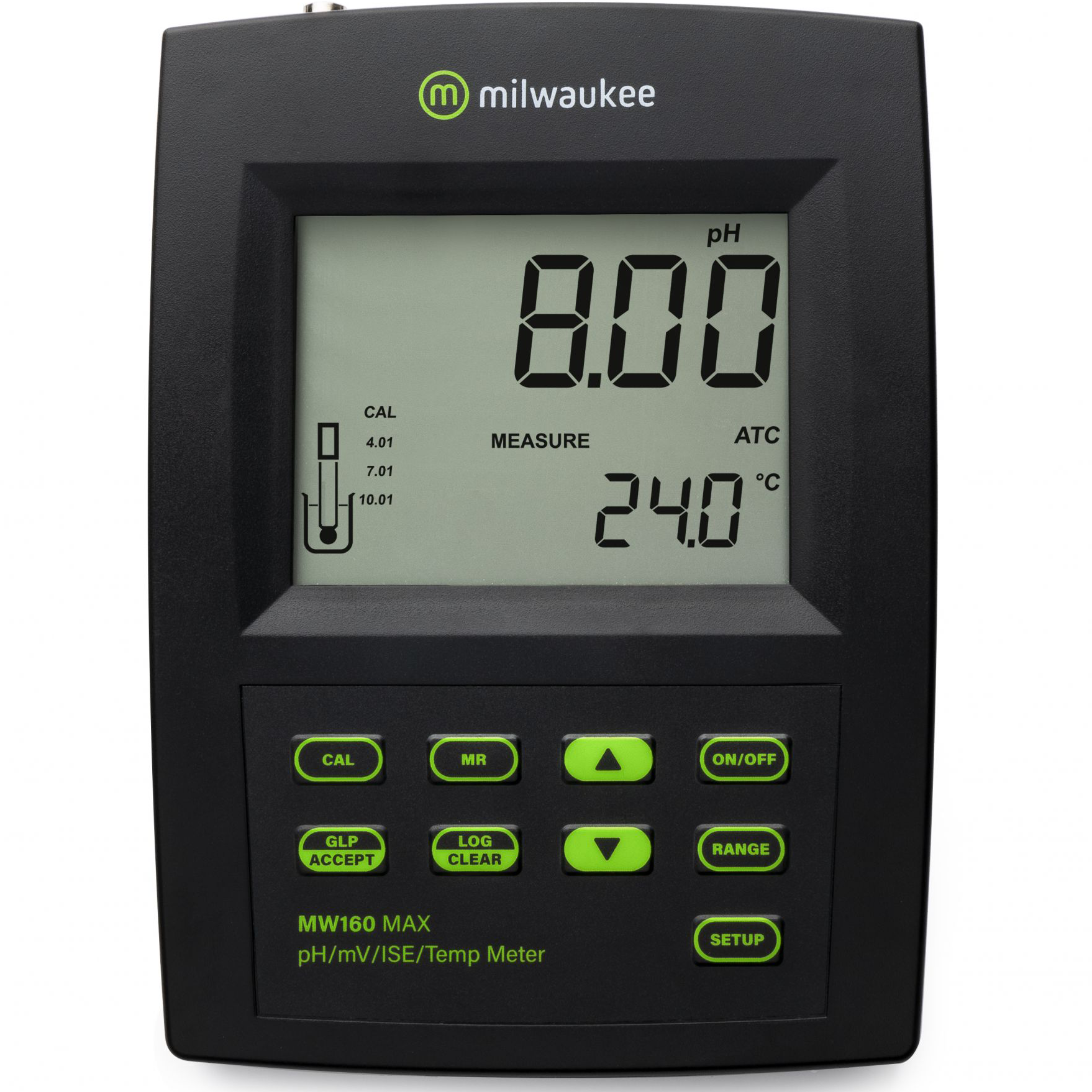 Milwaukee Medidor de mesa (MW160) pH/ORP/ISE/Temperatura - Milwaukee
