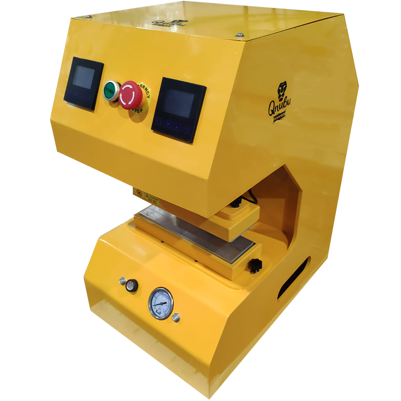 Prensa Qnubu Press Lion Automática 20Toneladas (Placa 15x20cm y Placa 7.6x25cm)