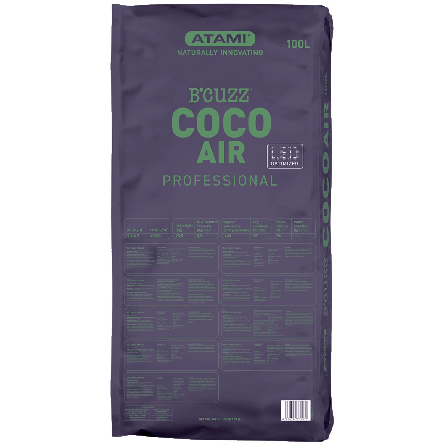 Atami B'cuzz Coco Air Professional 100L - Atami Atami B'cuzz Coco Air Professional 100L - Atami